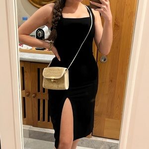 WILLOW black cocktail dress